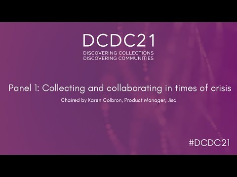 DCDC21 | جمع آوری و همکاری در مواقع بحران