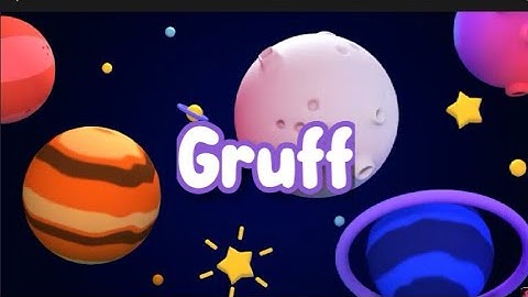 Gruff |Learn the word with fun | Definition  and examples|Nikki Tikki.