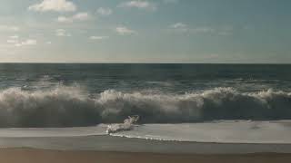 Big Ocean Waves on the Beach - Relaxing Ocean Waves Sounds - 4K UHD 2160p