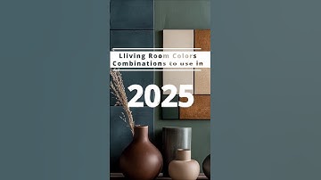 Top 2025 Living Room Color Combinations | Trendy Interior Design Ideas #Colorscombo2025 #intvizion