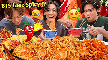 BTS Love For Spicy Ramen (Ramyeon) 🥵🔥