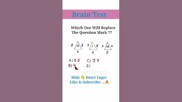which one will replace the question mark ?? | Do you know the answer ?? #reasoning #math #puzzle