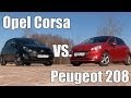 Opel Corsa vs Peugeot 208 - Тест драйв от ATDrive.ru
