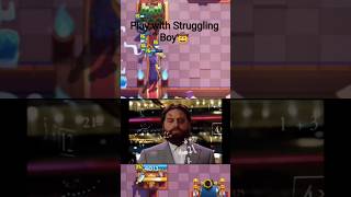 Noob vs Conqueror Player 🔥 Insane Comeback Win@ClashRoyale @MORTEIRO @SirTagCR