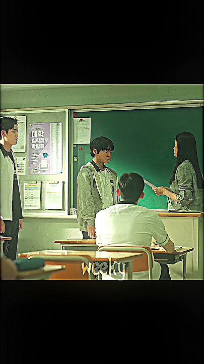 Si-eun Control His Anger 💀 |🎬 Weak Hero Class 1 | 🎧 Song : MONTAGE SUPERSONIC (SLOWED)