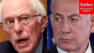 Bernie Sanders Releases Video Rebutting Israels Netanyahu It Is Not Antisemitic To Point Out