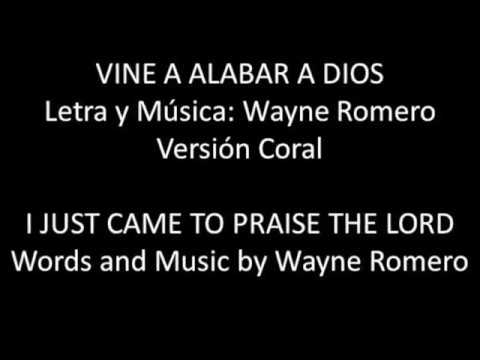 Vine a Alabar a Dios (versión coral) - I Just Came to Praise the Lord ザカパ