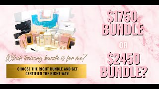 What's the difference between our two most popular Eyelash Extension Training bundles???