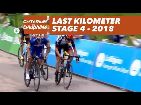 Last kilometer - Stage 4 (Chazey-sur-Ain / Lans-en-Vercors) - Critérium du Dauphiné 2018