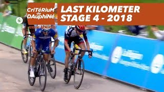 Last kilometer - Stage 4 (Chazey-sur-Ain / Lans-en-Vercors) - Critérium du Dauphiné 2018 screenshot 3