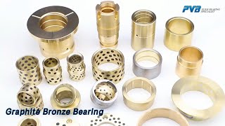 Aluminum Graphite Bronze Bearing Oiles Solid Lubricants For Marine