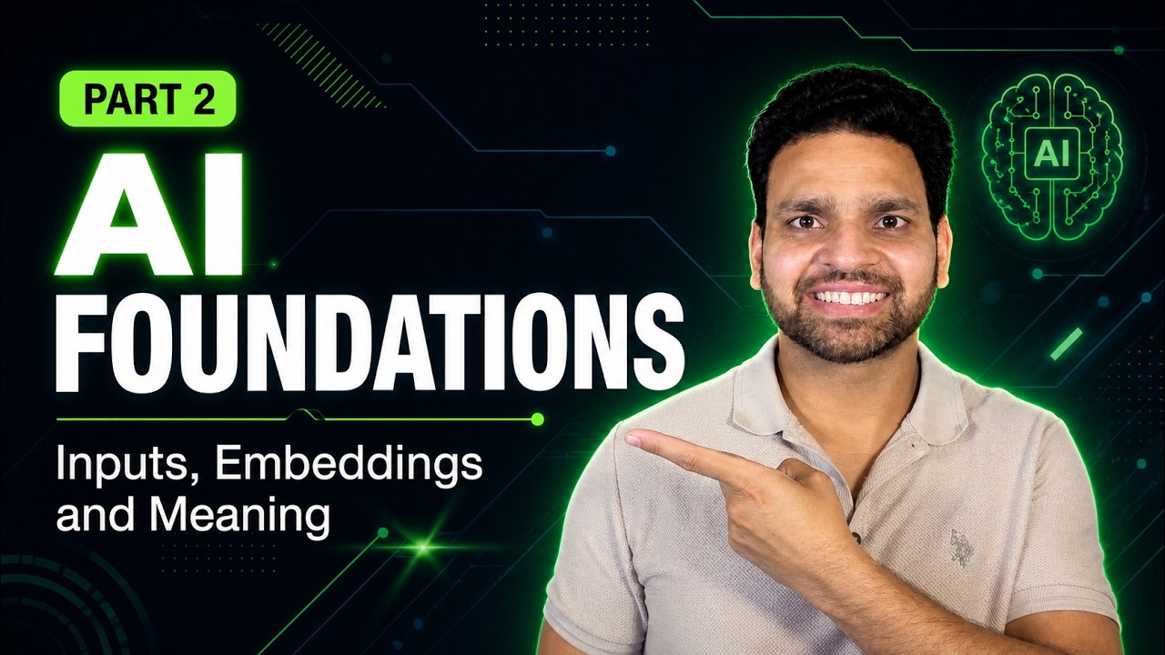 Demystifying AI: How Inputs Become Tokens and Embeddings