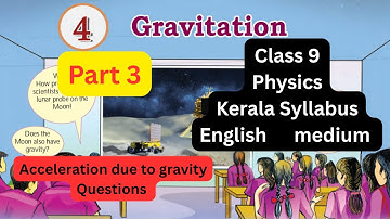 Gravitation Class 9 Physics Chapter 4 English medium Kerala Syllabus