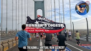 11-06-2022 TCS New York City Marathon, ENTIRE COURSE in 4k | Race#400| 4k POV NY Virtual Racing [17]