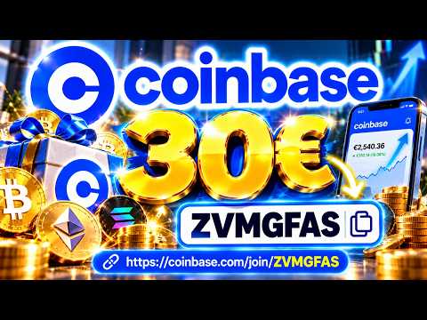 Coinbase Promo Code | ZVMGFAS | €30 Crypto Bonus 🎁