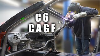 Tig Welding The Entire Corvette Roll Cage (Episode 3)