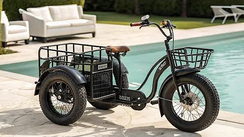 2026 Addmotor Fat-Tire Electric Trike: The Future of Three-Wheel Power