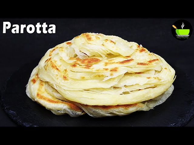 Parotta Recipe | Soft & Flaky Layered Kerala Parotta - No Egg | Kerala Parotta | Malabar Paratha | She Cooks