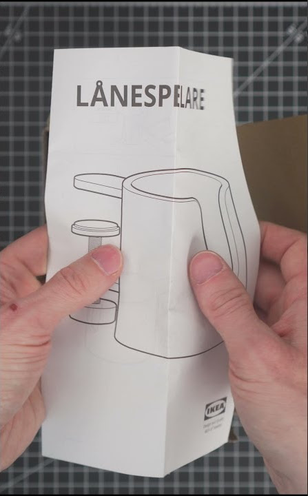 LÅNESPELARE Mug holder - black