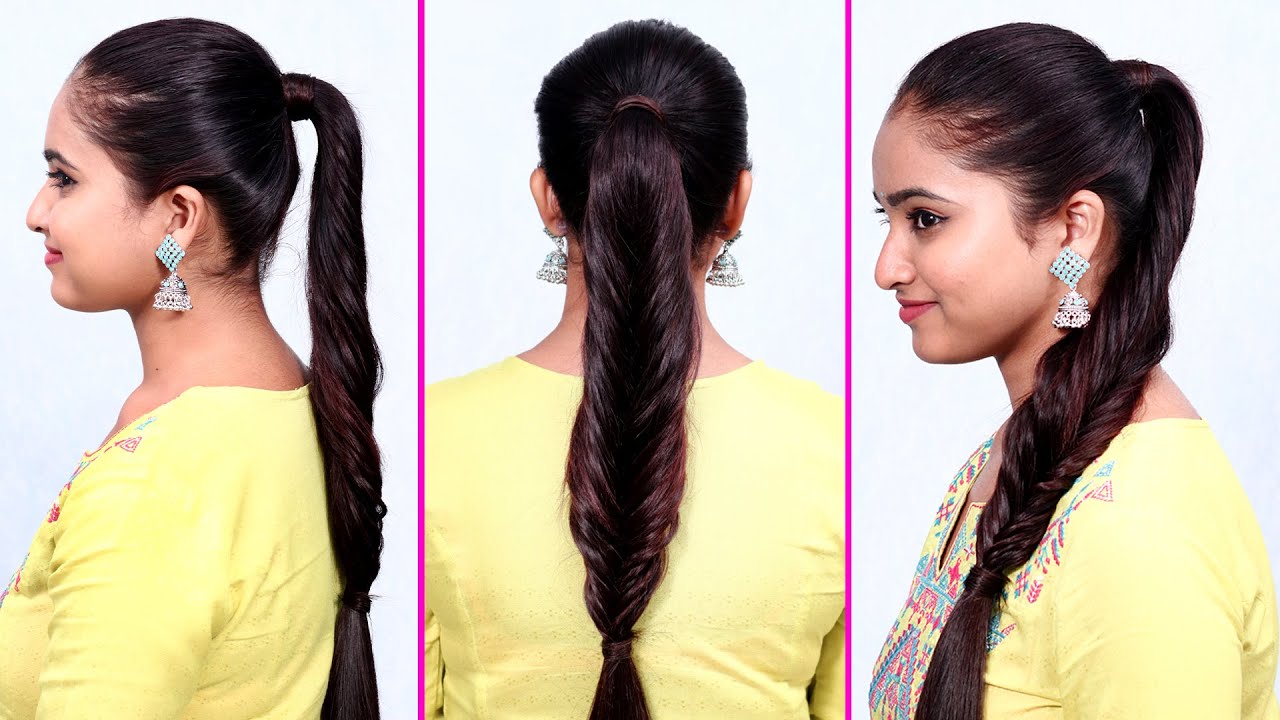 3 Easy Hairstyles for Broad Forehead | Keerthi's Katalog | Malayalam -  YouTube