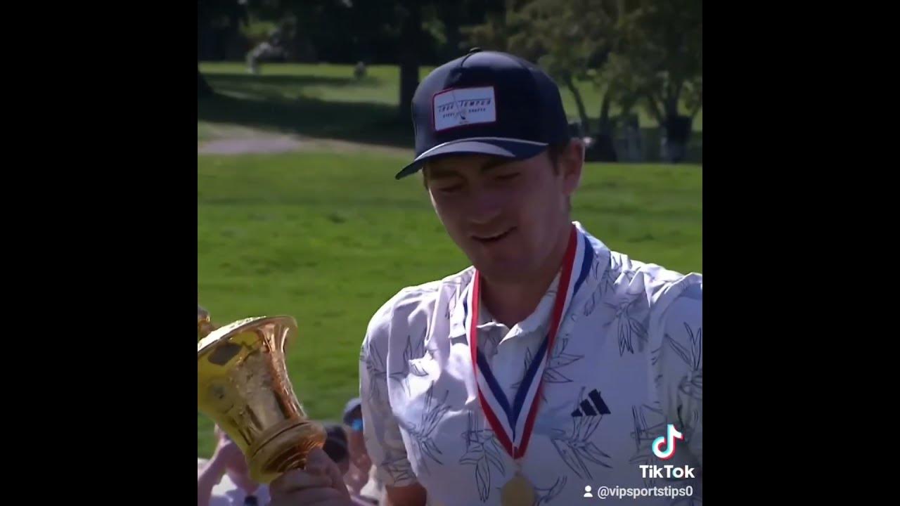 Nick Dunlap achieves historic feat, joins Tiger Woods in US Junior