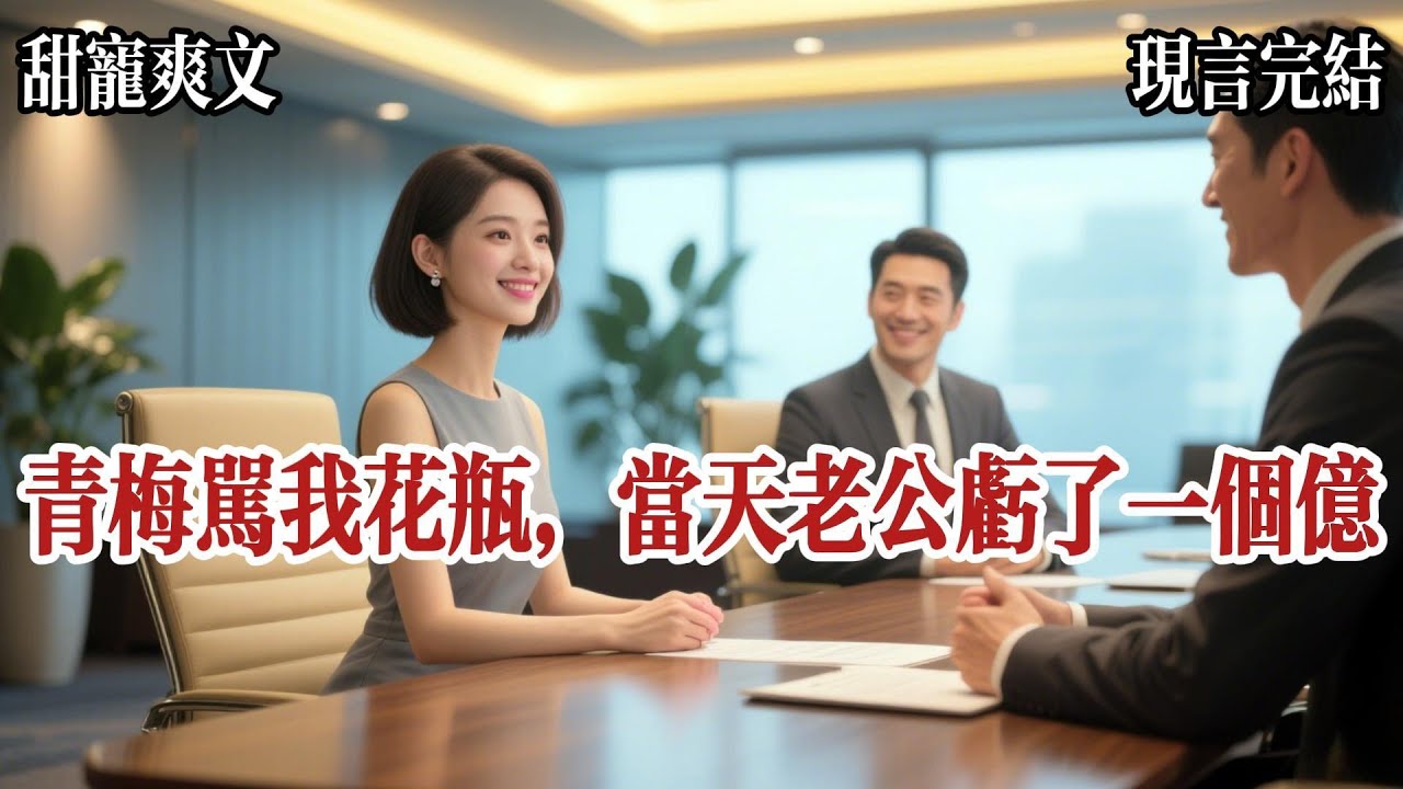 【追妻火葬場】我是老公的吉祥物，他每次談生意都會帶上我。只要我在場，就沒有談不成的單。他那剛回國就到他身邊做祕書的青梅卻很瞧不起我，揹着老公嘲諷我是個廢物花瓶。