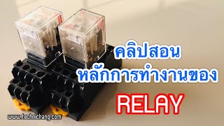 คลิปสอนลึก หน้าที่และหลักการทำงานของ RELAY