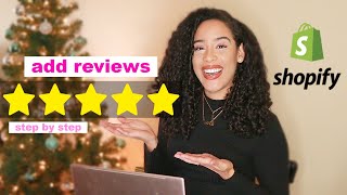 How to Add Reviews to Shopify Store + Free App !! Shopify Tutorial screenshot 2