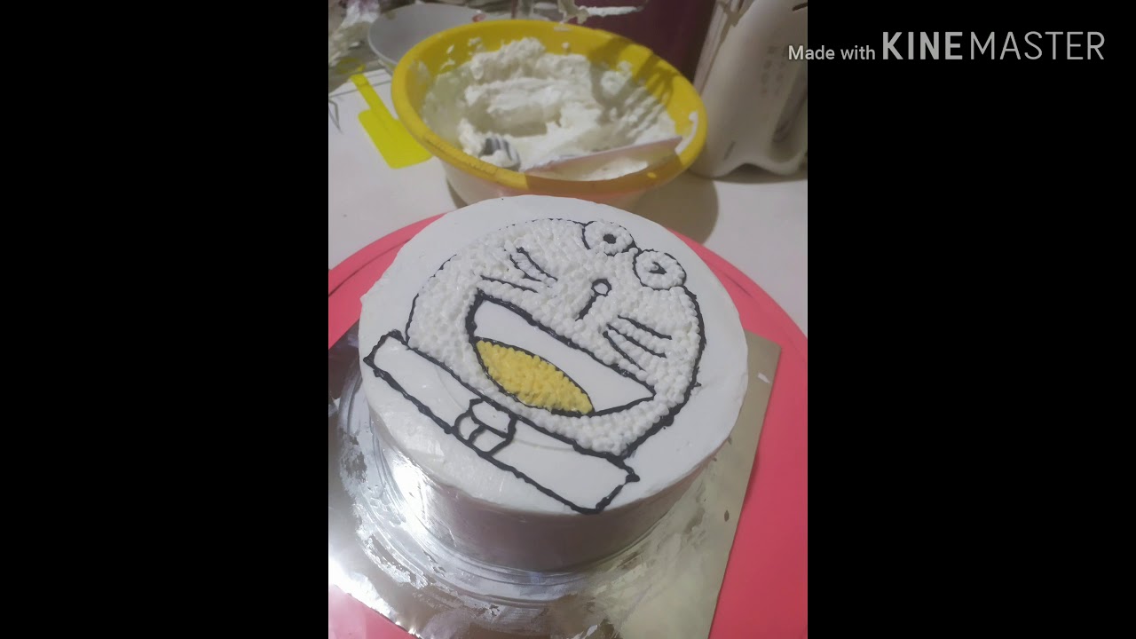 Referensi kue ultah doraemon  cara  bikin  kue ultah 