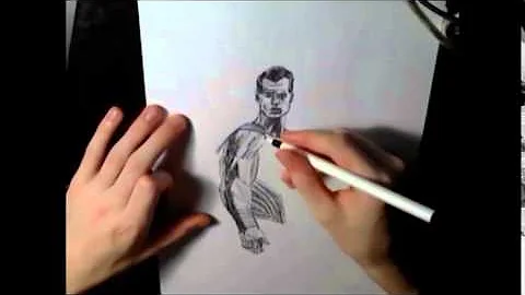 Sketching The Man of Steel