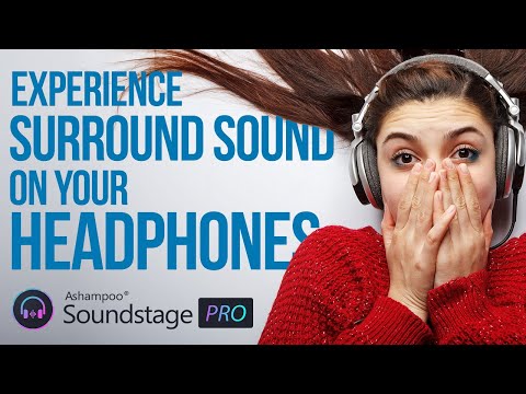 Ashampoo Soundstage Pro — Binaural surround sound demonstration