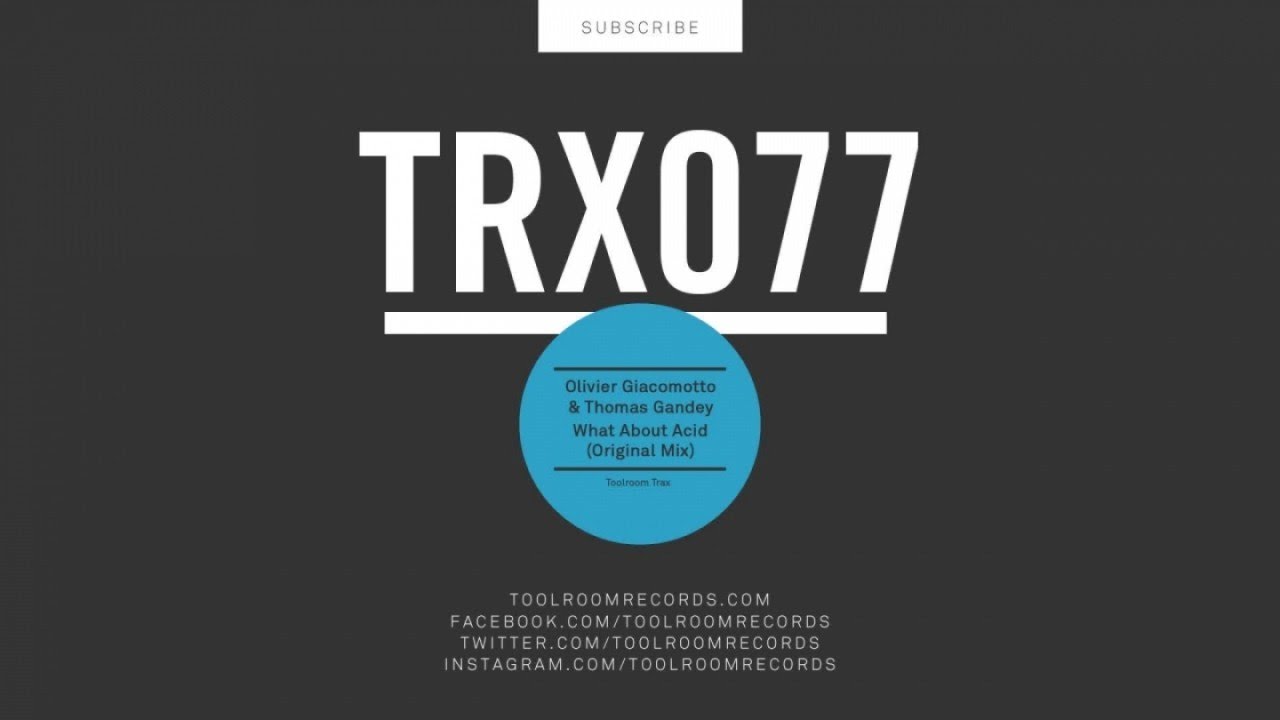 YouTubeでOlivier Giacomotto & Thomas Gandey - What About Acid (Original Mix)を視聴