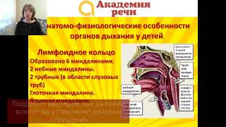 Вебинар "Особенности формирования речевого дыхания у детей с речевой патологией"