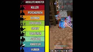 Captain Windcharge Kill Monster #minecraft #monster #pvp #mace
