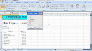 View More Than One Sheet at the Same Time