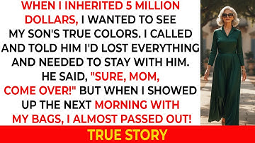 Did My Son Want Me or My Inheritance? I Tested Him, Told Him I’d Lost Everything, and…