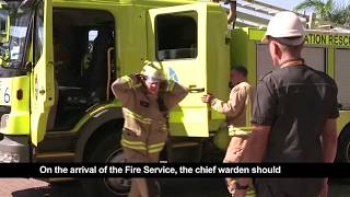 Meeting the Fire Service in an Emergency
