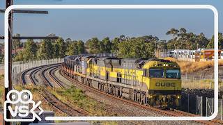 Loaded Qube Steel Cruises Around Albion Curves | Vic Spotters screenshot 1
