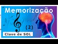 Memorização clave de sol, notas nos espaços (2 de 4)