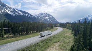 Anchorage to największe miasto na Alasce! Otoczone jest górskimi szczytami! #Ciężarówką_przez_Stany