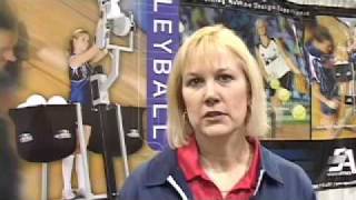 How Shelly Ebright of Matchpoint Deleware County uses the Attack Volleyball Machine