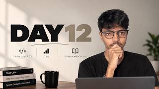 🔴 Day 12 — DSA + Open Source + Fundamentals | Live Coding | Developer Journey