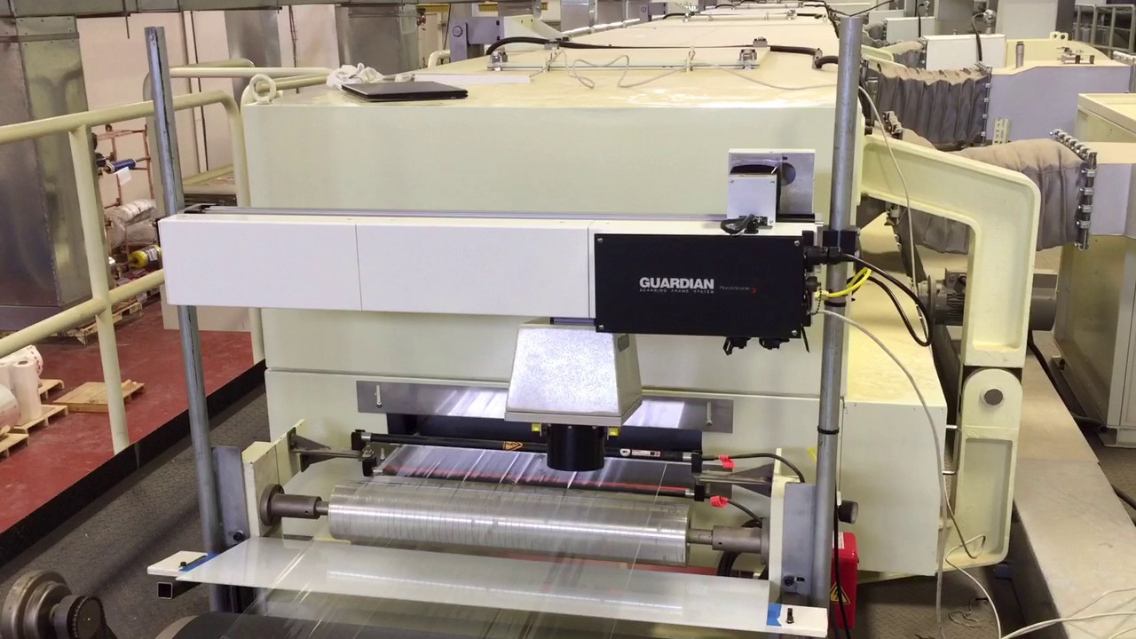 Process Sensors Guardian Web Scanning System on Clear Film