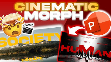 WOW your Audience: Create a JAW DROPPING Presentation using MORPH and PARALLAX Effect in POWERPOINT🔥