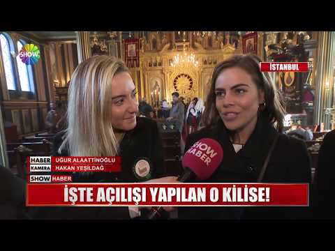 İşte açılışı yapılan o kilise!