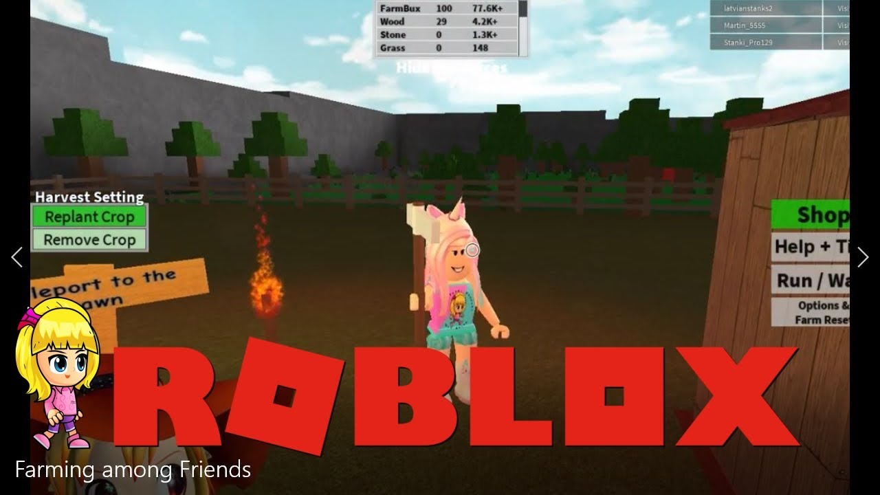 Farming Among Friends Roblox Youtube - farming among friends roblox