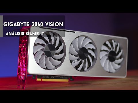 Gigabyte Geforce RTX 3060 VISION OC 12G review y unboxing