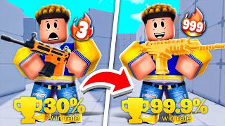 NOOB To PRO In Roblox RIVALS!