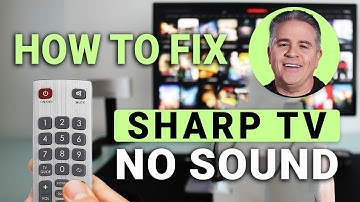 How to Fix No Sound on Sharp TV: Fast Fix!