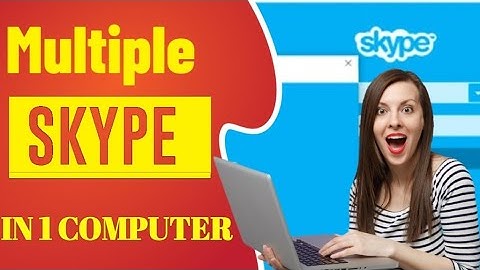 How To Use Multiple SKYPE in One Computer |How to open two Skype Accouns in one Computer | Qure-Tech